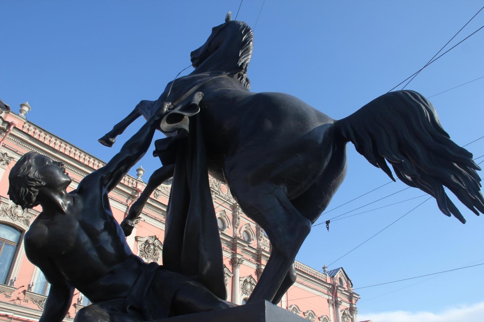 Аничков мост кони Наполеон
